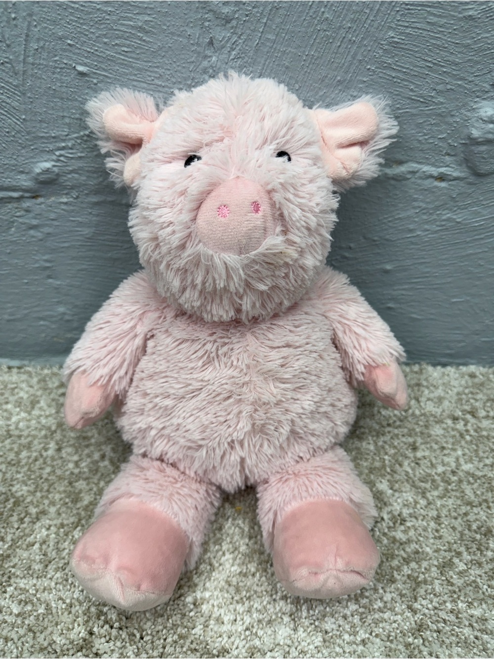 Warmies Pink Pig Microwave Warm Freezer Chill Soothing Comfort Soft Plush